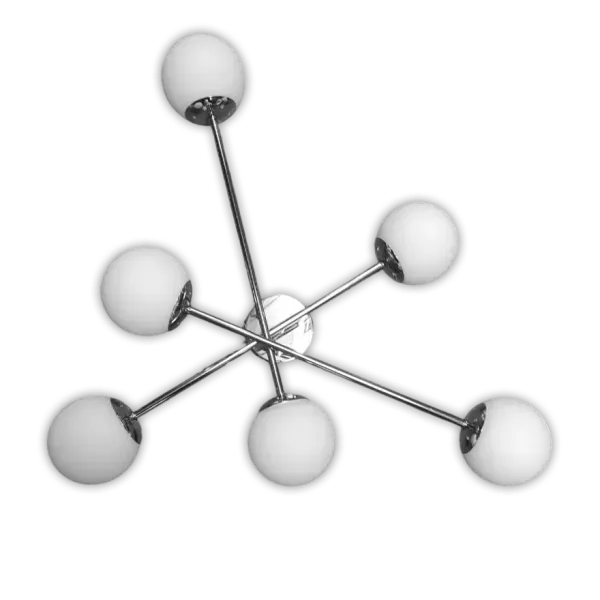 Стельова люстра 5-96470/6 CR