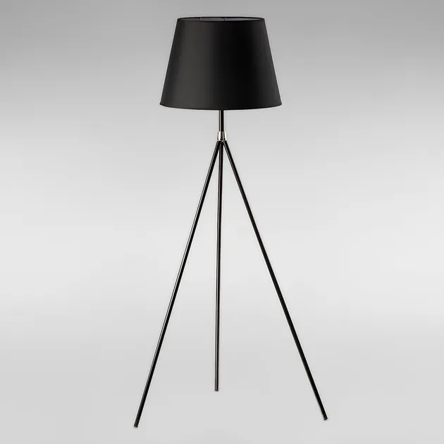 Торшер з абажуром SWT-3045 BASE+SHADE BK