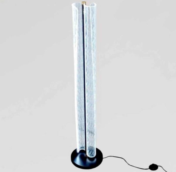 Торшер T105F BK+GD