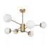 Люстра молекула 7526033-6 BRZ+WH
