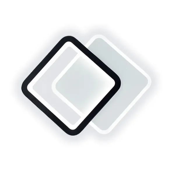 Лед світильник квадрат 10450