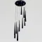 Підвісна каскадна люстра 5001/10 BK